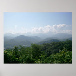 Fina Smokey Mountains Poster