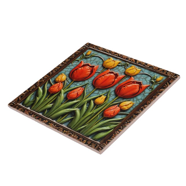 Fina tulips Popular Collection Kakelplatta (Sidan)