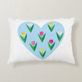 Fina tulpaner. prydnadskudde