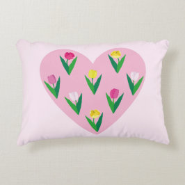 Fina tulpaner. prydnadskudde