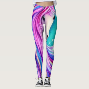 Fina Unicorns Fullt Flowing Graphic Leggings