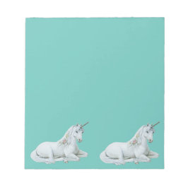 Fina Unicorns Resting Anteckningsblock
