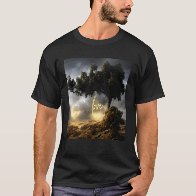 Fina Vibrant Träd Nature s Beauty 4 T Shirt (Framsida)
