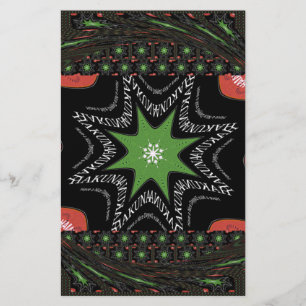 Fina, vitroande stjärnor, bakgrund Skriv ut vektor Brevpapper