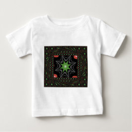 Fina, vitroande stjärnor, bakgrund Skriv ut vektor T-shirt