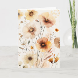 Fina Wildblommor SORRY FÖR DIN FÖRLUST Kort