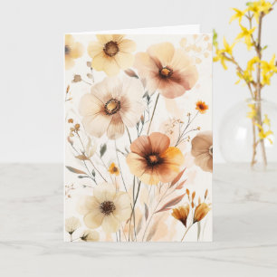 Fina Wildblommor SORRY FÖR DIN FÖRLUST Kort