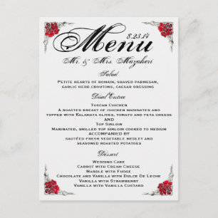 FINAL Bröllop Dinner Menu Shalicia Vykort