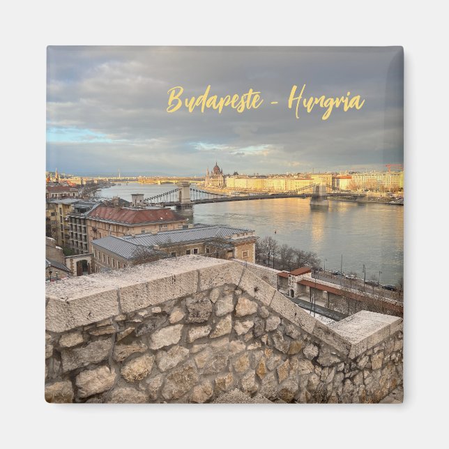 Final de tarde em Budapeste - Ungern Magnet (Framsidan)