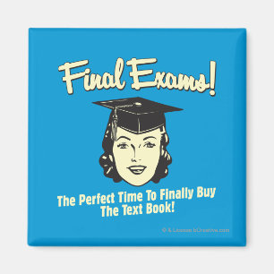 Finalexamen: Slutligen köp textboken Magnet