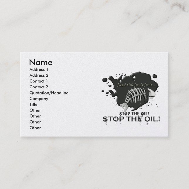 FINALFISHY2, Namn, Adress 1, Adress 2, kontakt... Visitkort (Framsida)