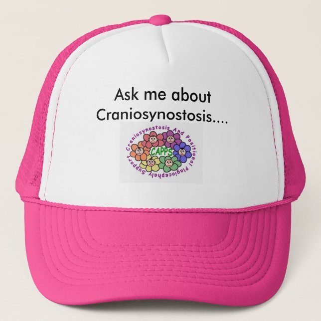 FinalLogo2 frågar mig om Craniosynostosis…., Truckerkeps (Framsida)