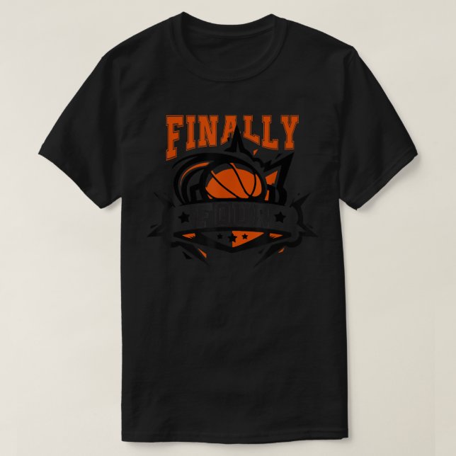 FINALly Four College March Basketball Madness Brac T Shirt (Design framsida)