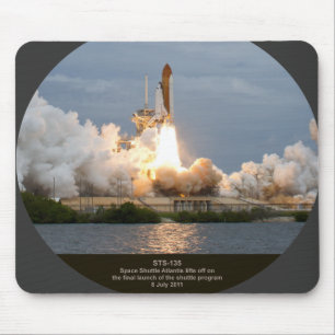 Finalrymdfärjabarkass STS-135 Atlantis Musmatta