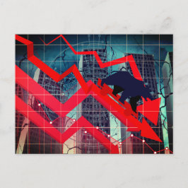 Financial Crisis Vykort