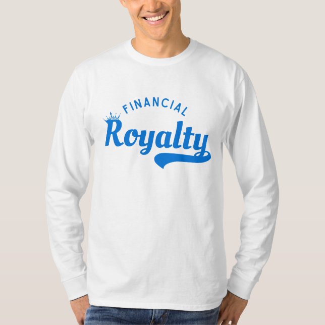 Financial Royalty™ Wealth Mindset Legacy Builders T Shirt (Framsida)