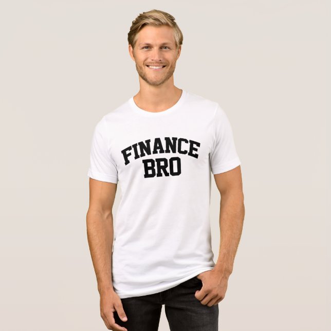 Finans Bro Rollig Finans T Shirt (Framsida Full)