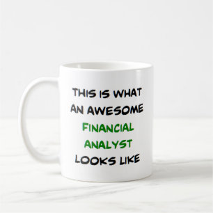 finansanalytiker, fantastisk kaffemugg