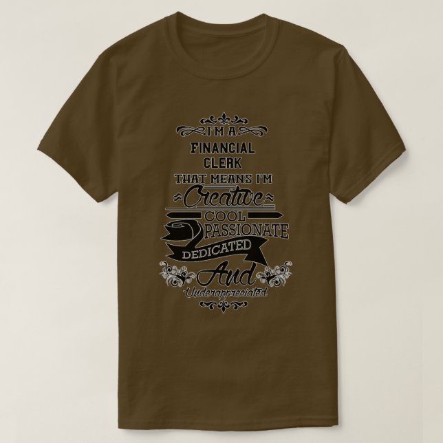 Finansansvarig Gift För manar Women 2 T Shirt (Design framsida)