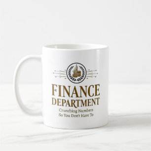 Finansavdelningen - Knuffning Kaffemugg