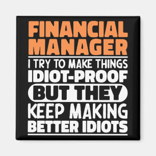 Finanschef jag försöker göra Sak till en fungerand Magnet