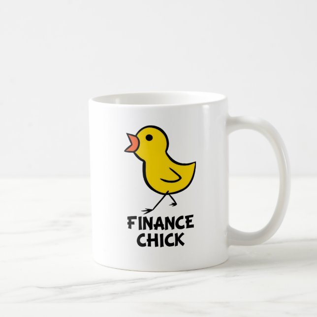 Finanschickmugg Kaffemugg (Höger)