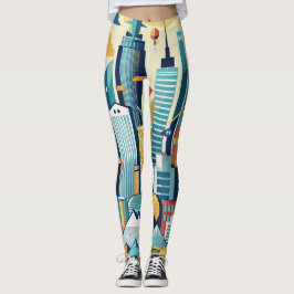 Finansdistriktet Leggings