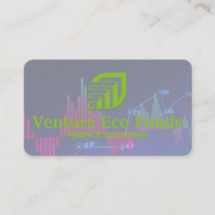 Finansiell diagramlogo   Investering   Eco Tech-lo Visitkort