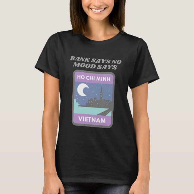 Finansiell kamp mot Vacation Humor T Shirt (Framsida)