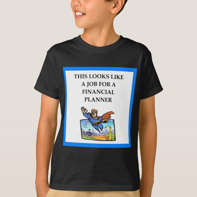 FINANSIELL PLANNER T-SHIRT (Framsida)
