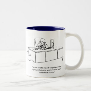 Finansiella rådgivare Humor Mugg