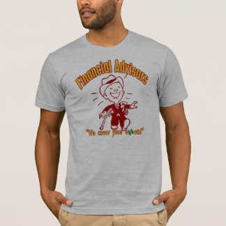 Finansiella rådgivare tee shirt