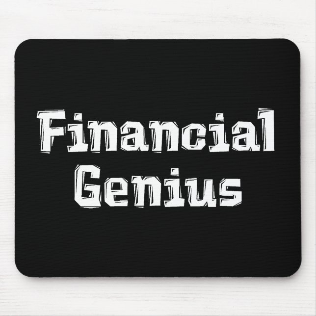 Finansiellt snille Mousepad Musmatta (Framsidan)