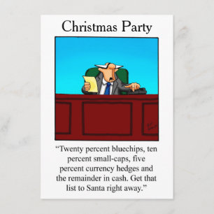 Finansinbjudan till X-mas Party Inbjudningar
