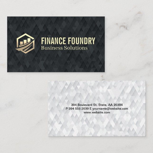 Finansinstitut | Bankverksamhet | Aktier | Fusione Visitkort (Fram/baksida)