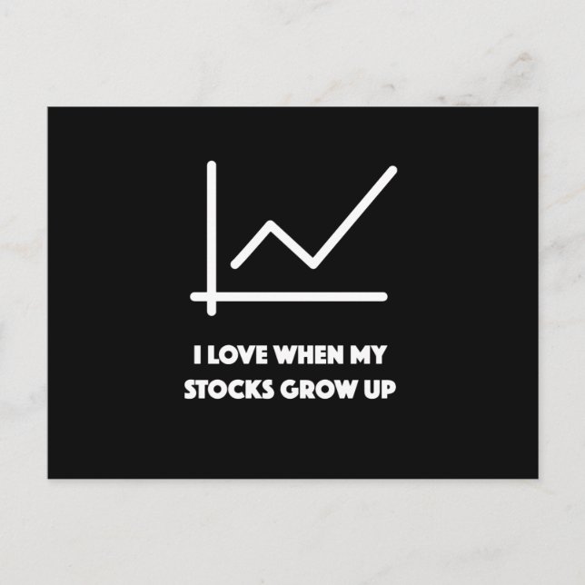 Finansmäte kapitalinvesteringar vykort (Framsida)