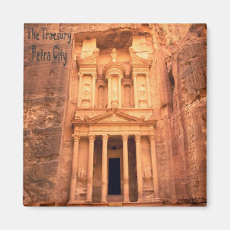 Finansministeriet i Petra City Fridge Magnet Souve