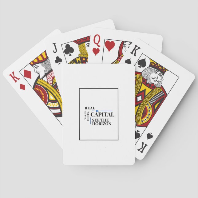  Finansspel Natt Poker Kort  Casinokort (Baksidan)