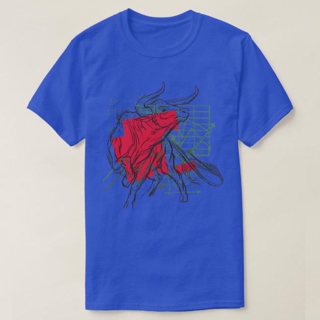 Finanstjur från lagrar t shirt (Design framsida)