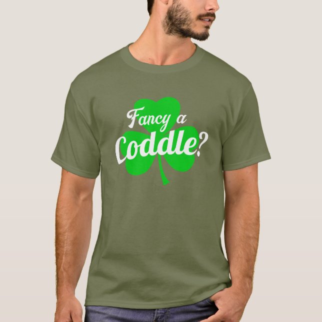 Finare A Coddle Irish Food Joke T Shirt (Framsida)