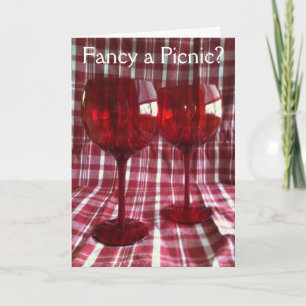 Finare a Picnic? Mottagningskort Kort