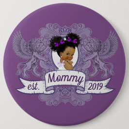 Finare African Flicka Lila|White Princess Knapp