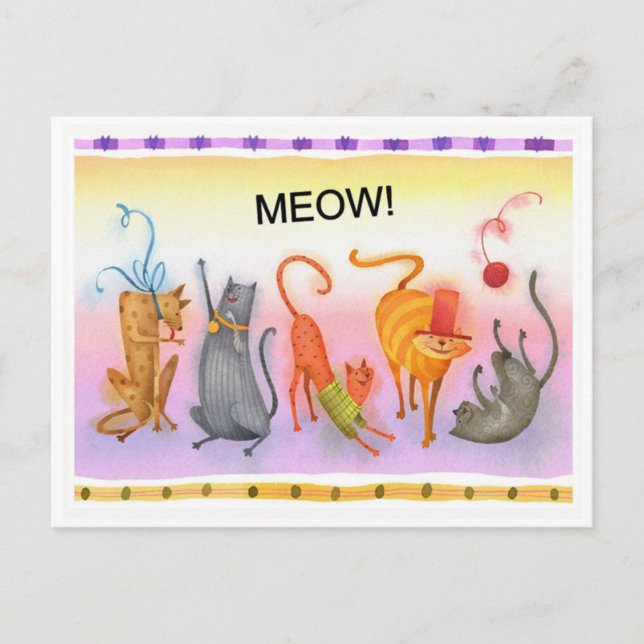 Finare är ett nytt tillskott till vårt hem vykort (Framsida)