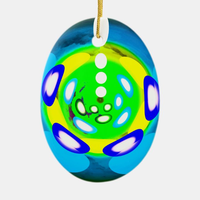 Finare art julgransprydnad keramik (Framsidan)