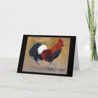 Finare befjädrar hälsningkortet kort