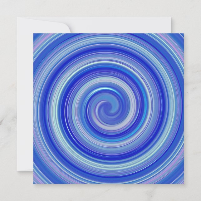 Finare blå spiral (Framsida)