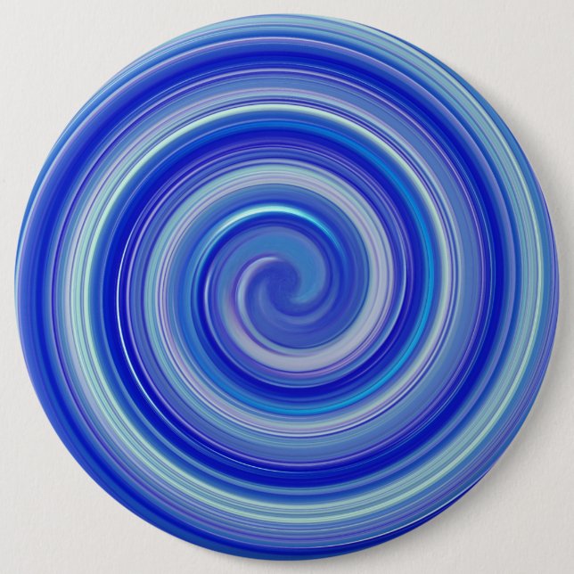 Finare blå spiral knapp (Framsida)