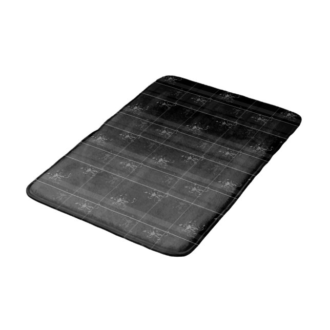Finare Black Play Med Bath Mat Badrumsmatta (Vinklad)