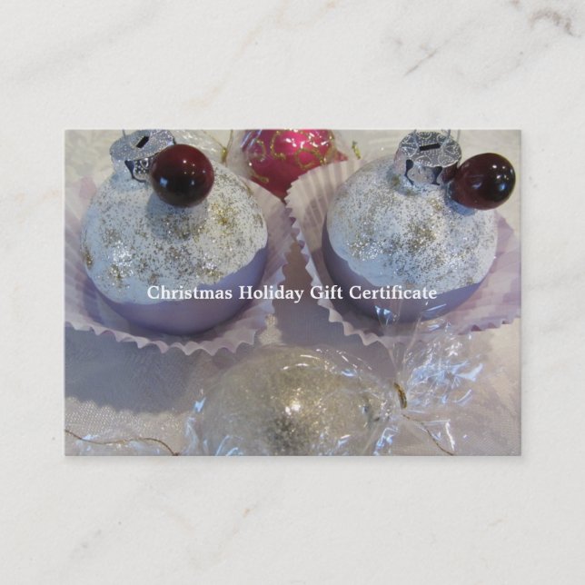 Finare Blank julintyg Rabattkort (Framsida)