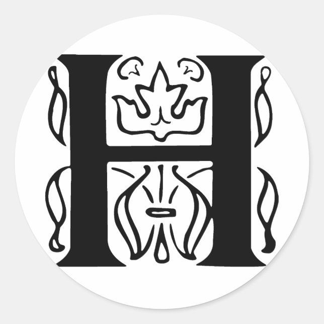 FINARE BREV H RUNT KLISTERMÄRKE (Framsida)